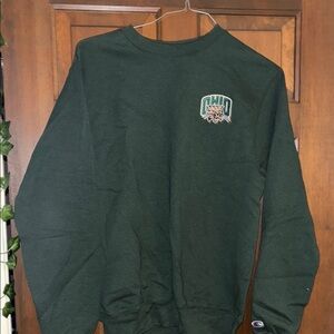 Ohio University Champion Dark Green Women’s Crewneck Sweater